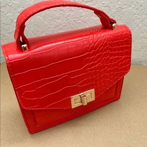 Single Hand Mini Faux Leather Purse